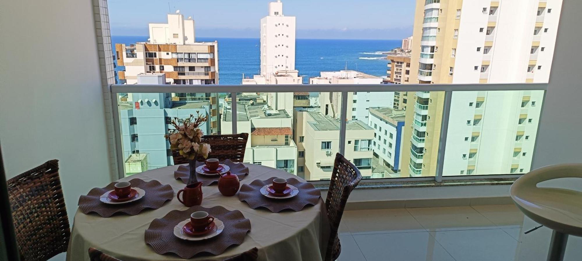 Magnifico Apto Com Vista Para O Mar, 2 Quartos, Maximo 6 Pessoas!!! Guarapari Exteriér fotografie