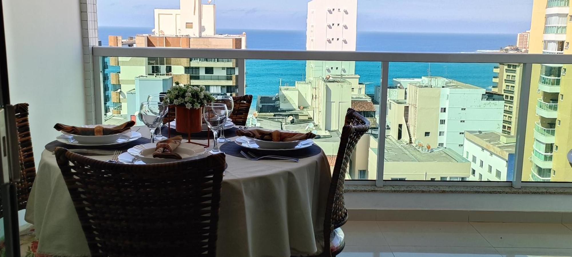 Magnifico Apto Com Vista Para O Mar, 2 Quartos, Maximo 6 Pessoas!!! Guarapari Exteriér fotografie